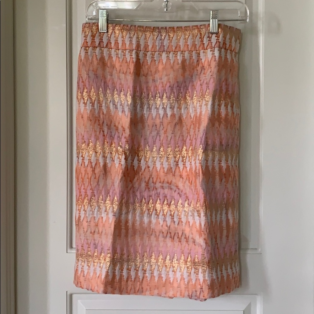 J Crew Turkish Delight Pencil Skirt